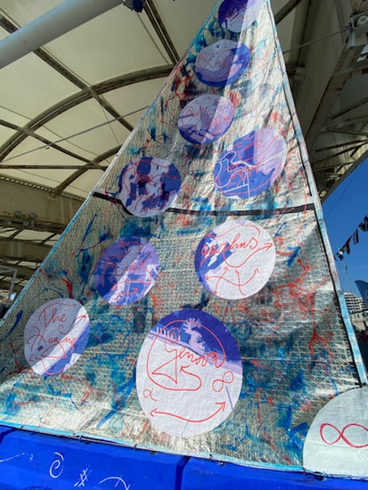 L'arte incontra la sostenibilità: un'incredibile collaborazione artistica ed ecologica al gran finale dell'Ocean Race di Genova