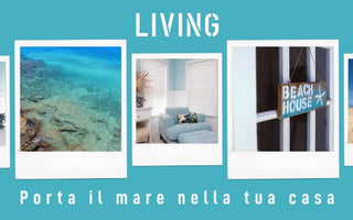 Moodboard di 5 foto ispirazione per casa al mare