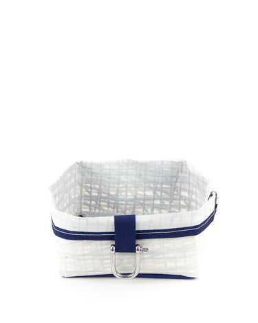 MEDIUM BASKET White blue