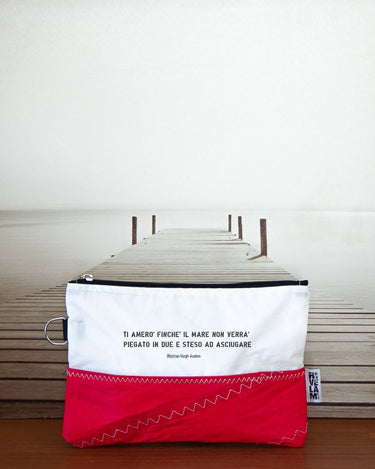 ti amerò finchè il mare pochette in vela di Rivelami